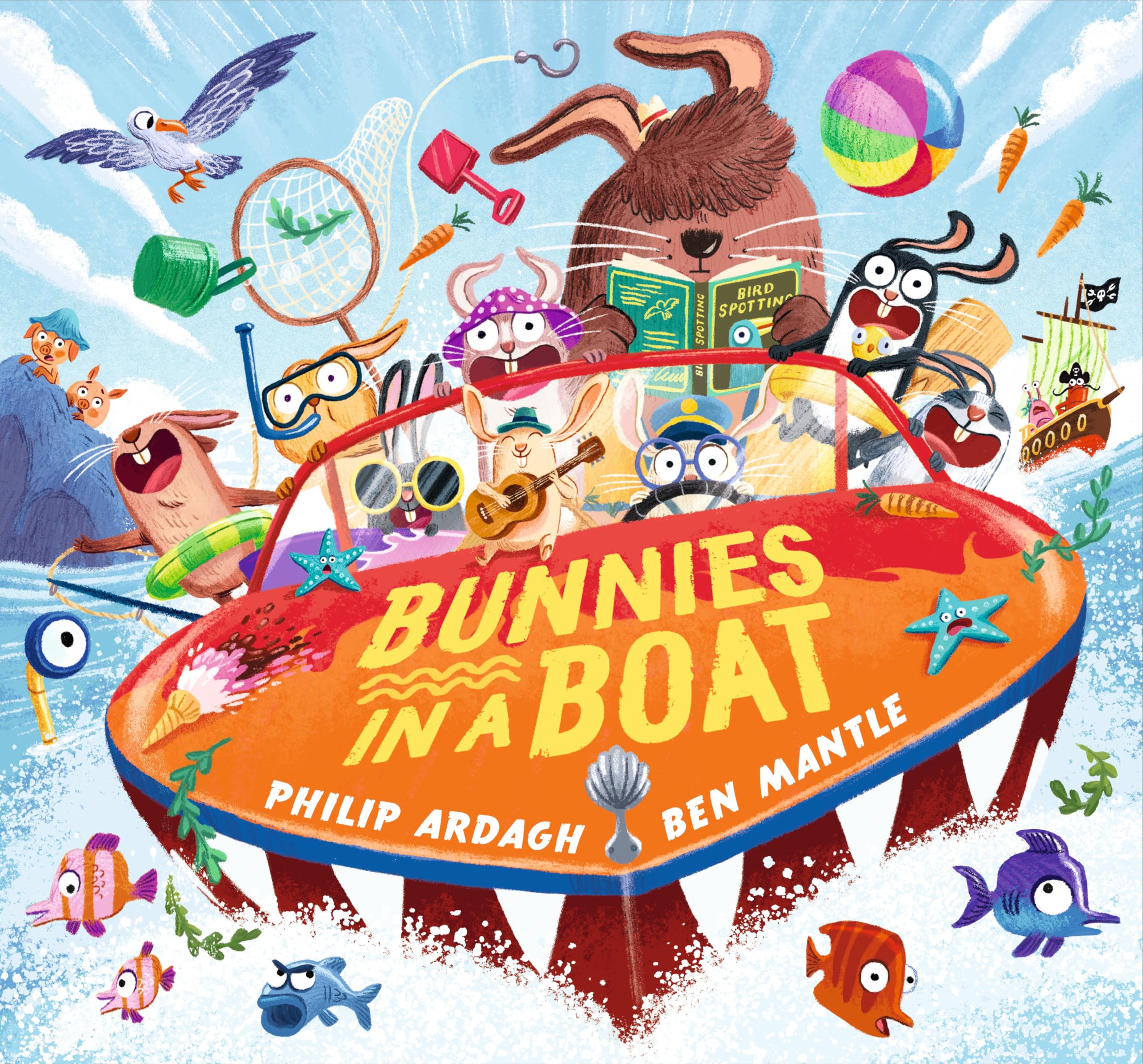 Bunnies In A Boat: (A Rhyming Adventure Of Mischief, Friendship, And HighSeas Fun For Toddlers, Preschoolers, And Kindergartene
