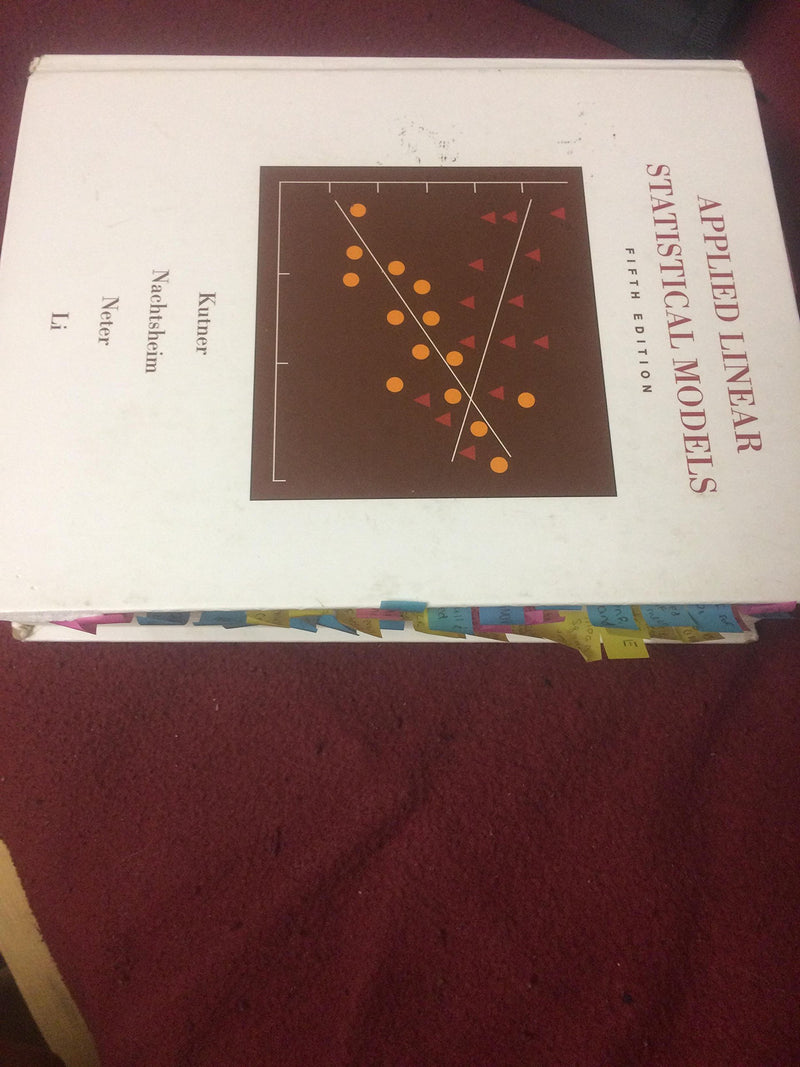 Applied Linear Statistical Models,Used