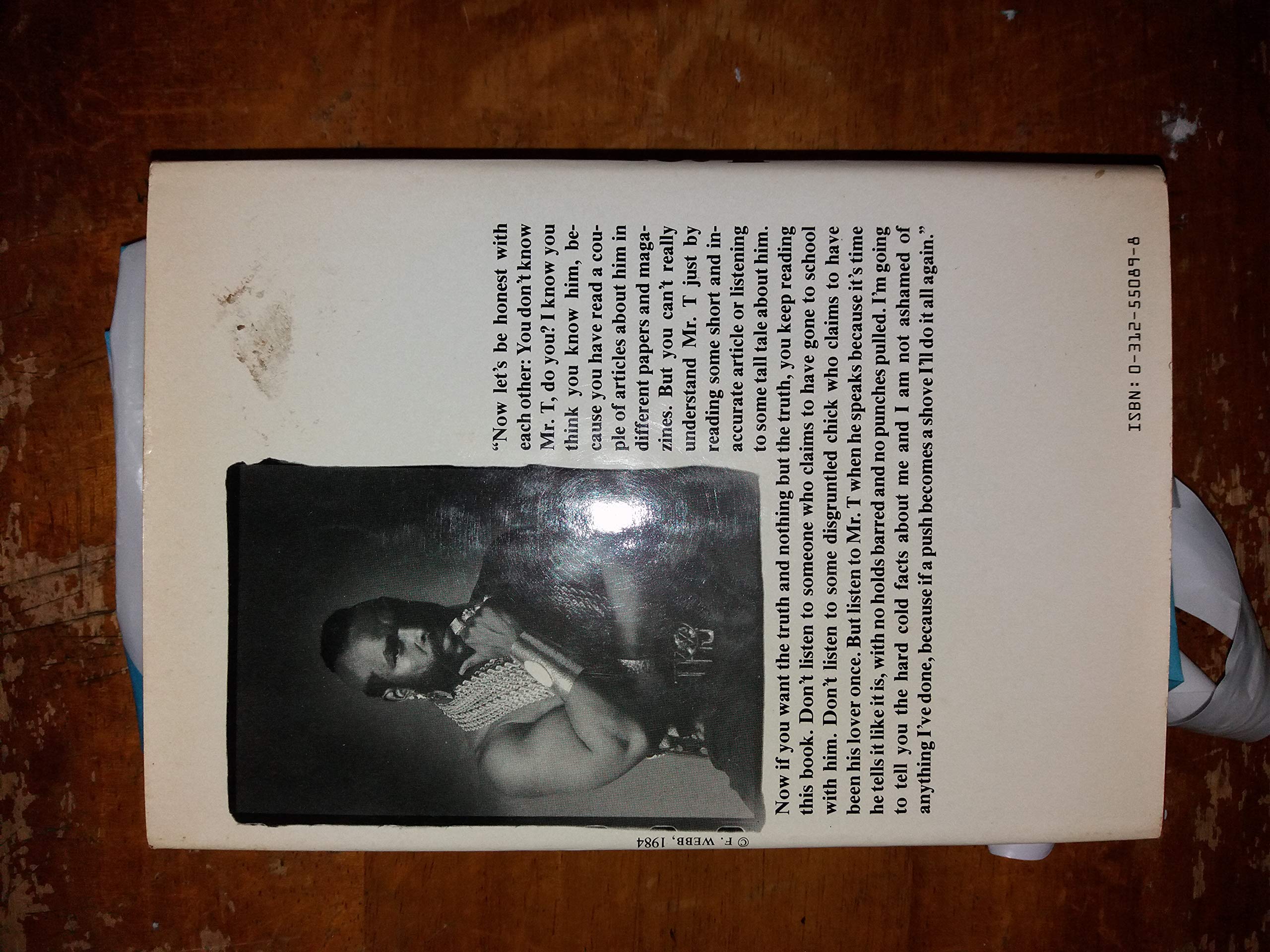 Mr. T: The Man with the Gold: An Autobiography,New