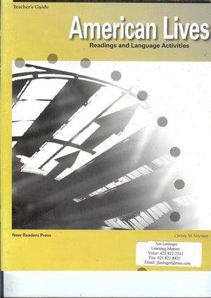 American Lives,Used