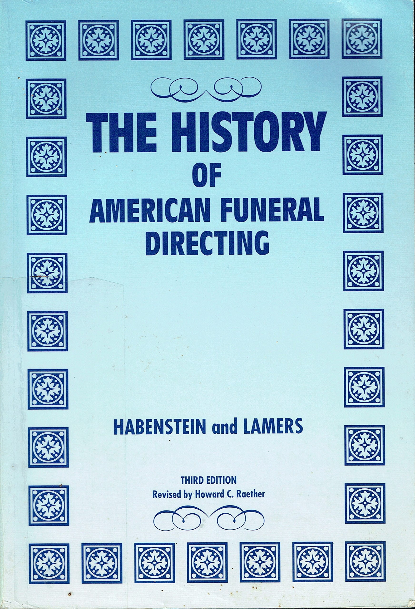 The History Of American Funeral Directing,Used