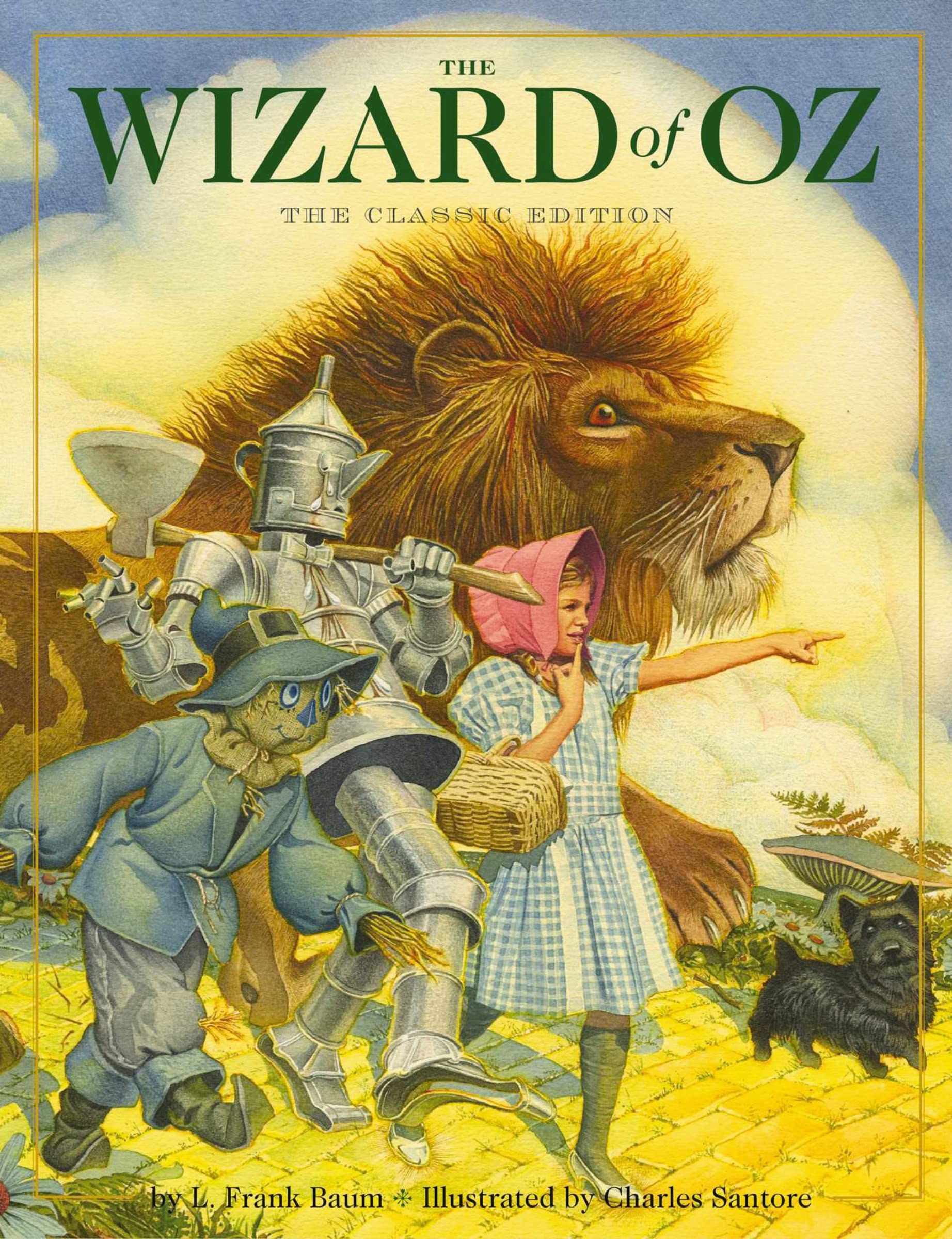 The Wizard of Oz Hardcover: The Classic Edition (by acclaimed illustrator) (Follow The Yellow Brick Road to Adventure) (Charles ,Used