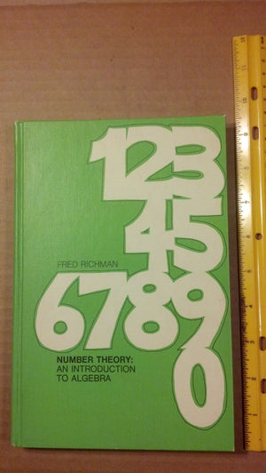 Number Theory: An Introduction to Algebra,Used