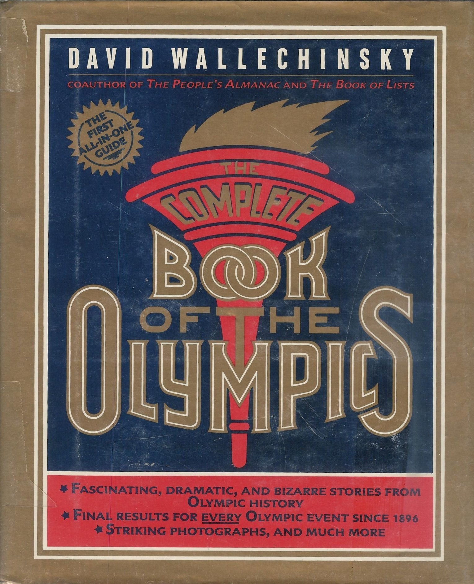 The Complete Book Of The Olympics,Used