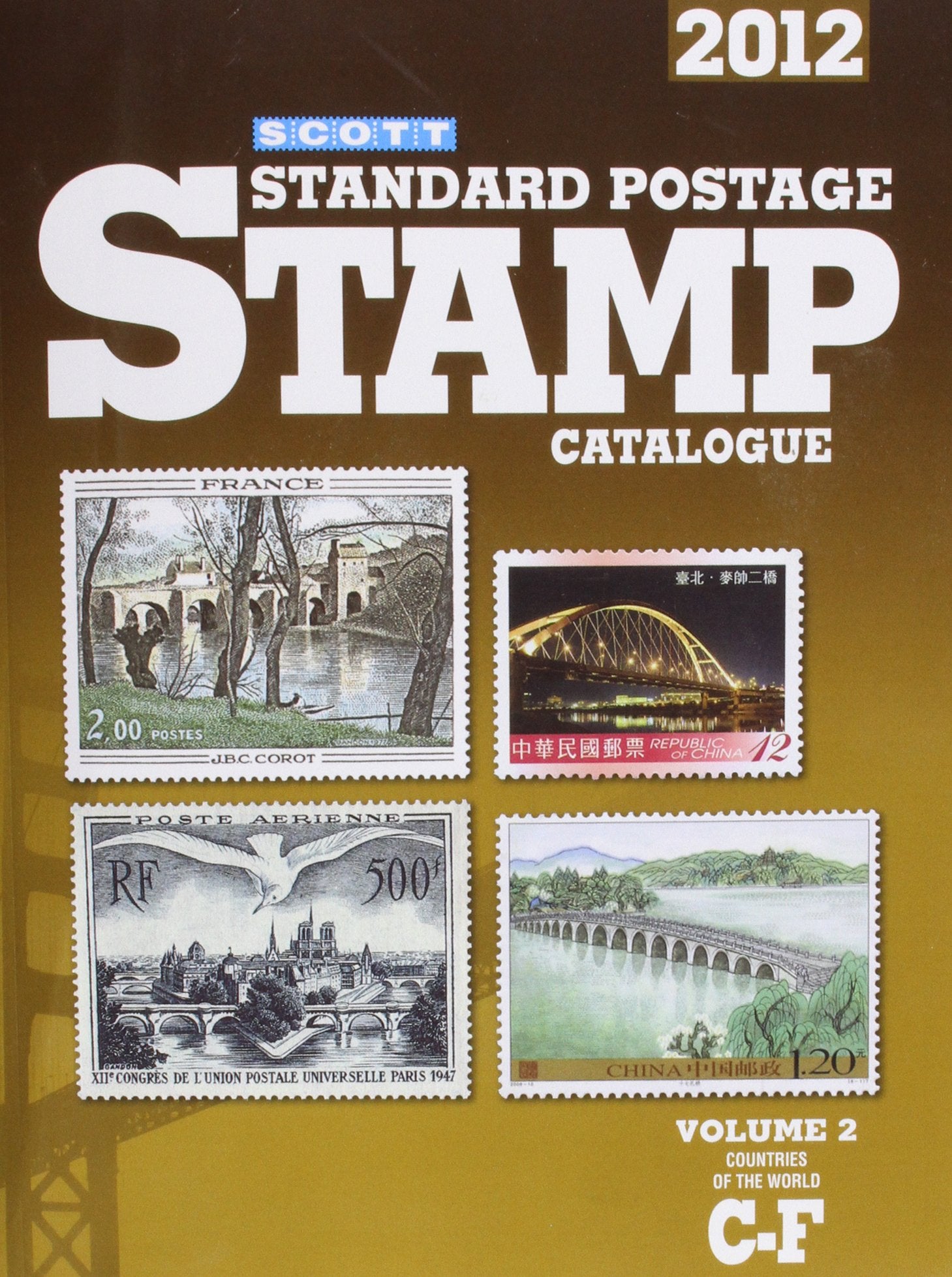 Scott Standard Postage Stamp Catalogue 2012: Countries of the World CF,Used