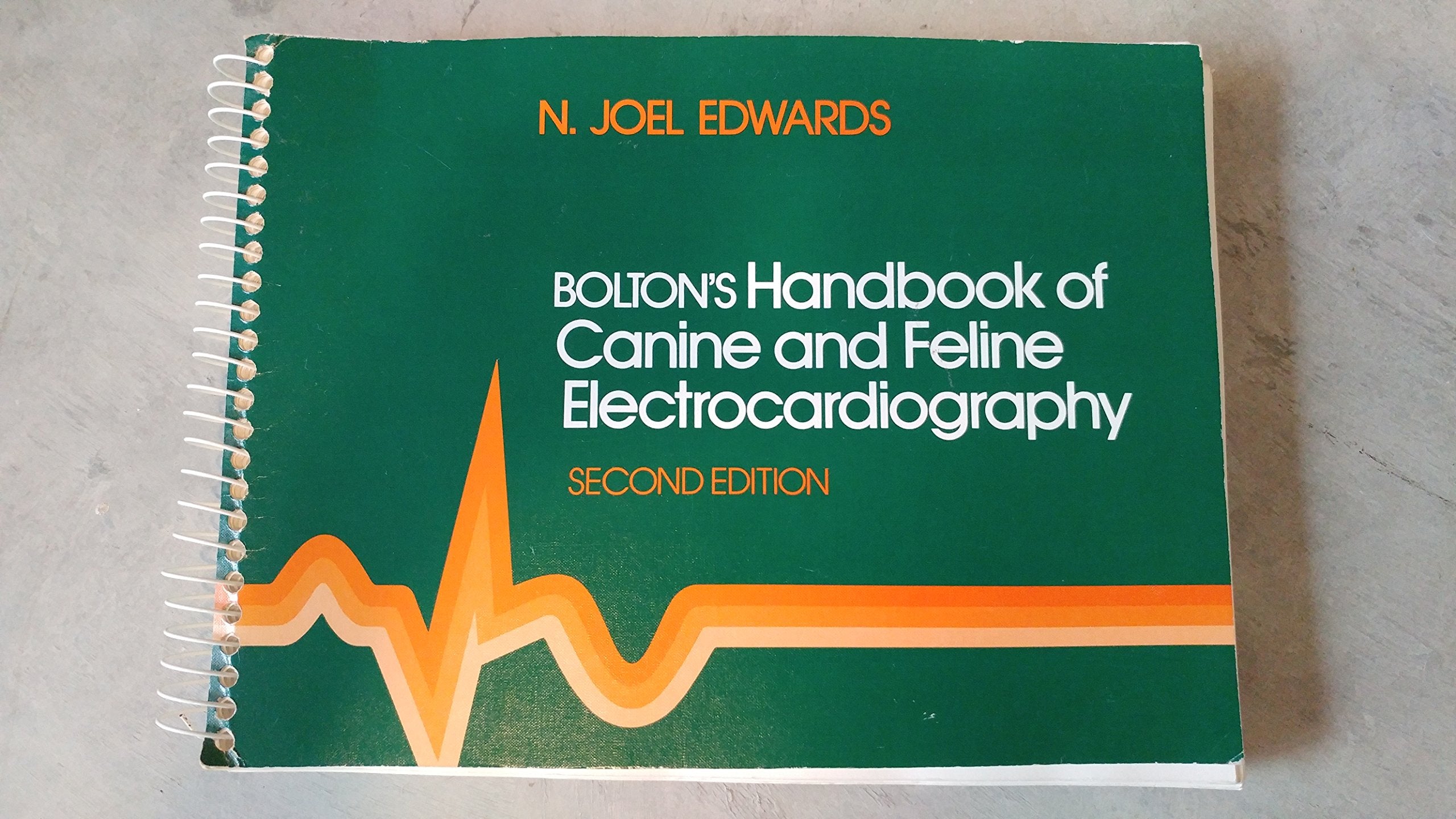 Bolton's Handbook of Canine and Feline Electrocardiography,Used
