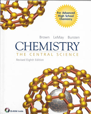 Chemistry The Central Science (Revised 8Th Edition For Advanced High School Chemistry),New