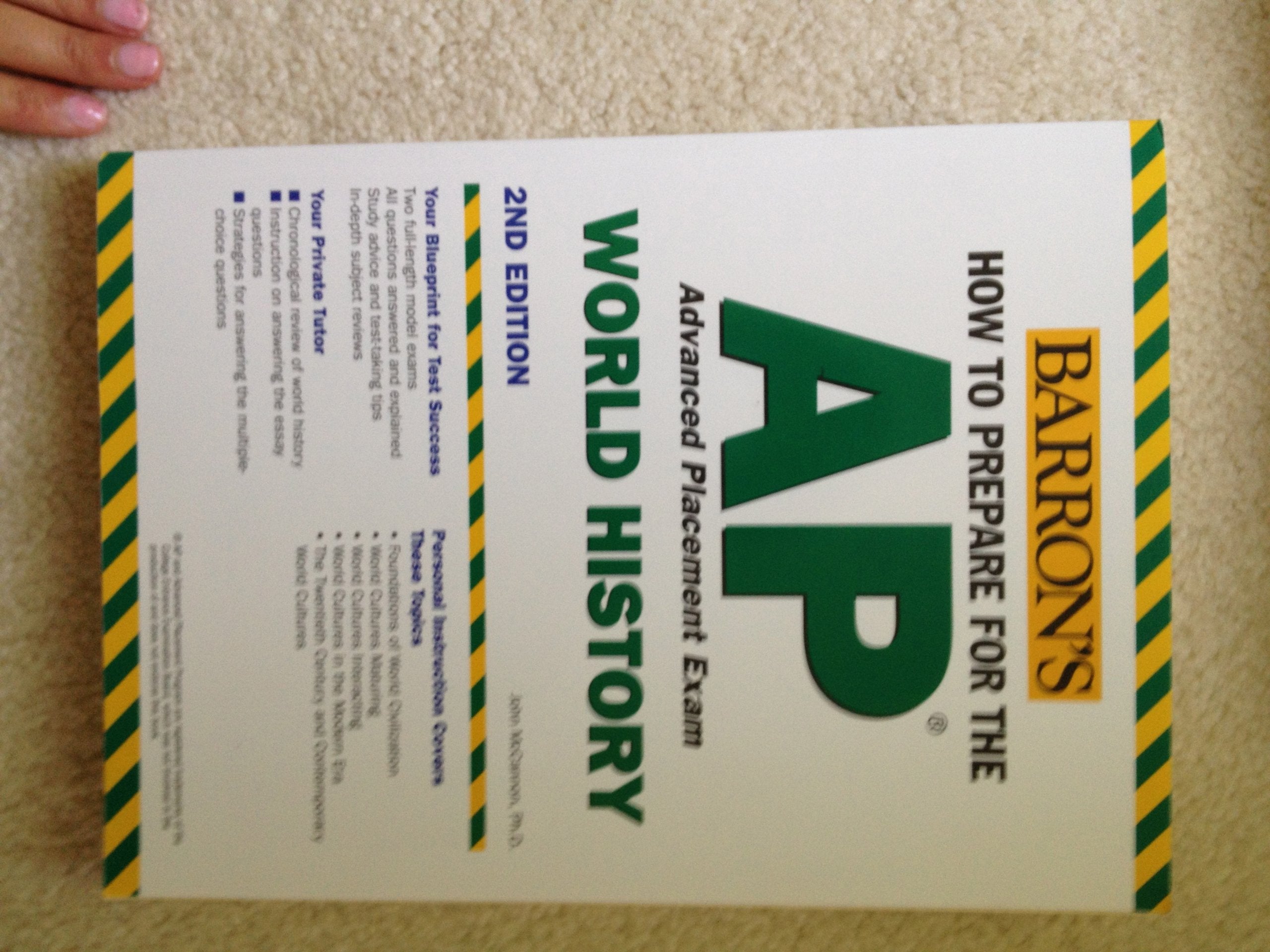 How to Prepare for the AP World History 20072008 (BARRON'S HOW TO PREPARE),Used