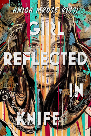Girl Reflected In Knife