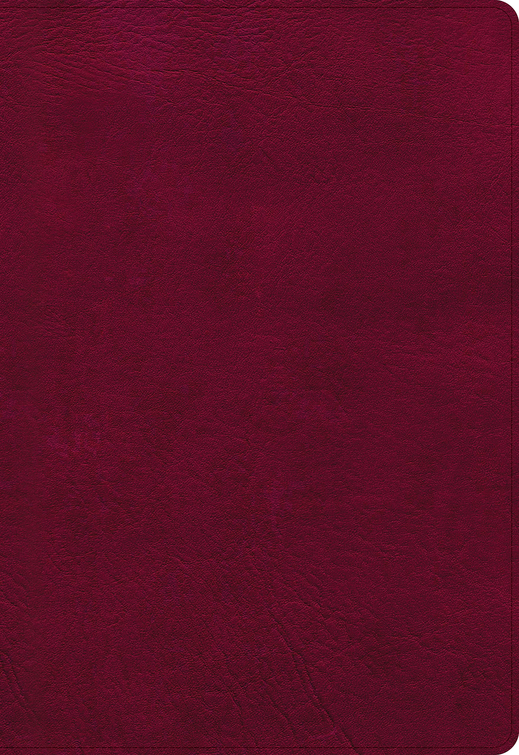 NASB Super Giant Print Reference Bible, Burgundy LeatherTouch,Used