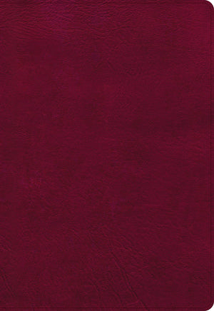 Nasb Super Giant Print Reference Bible, Burgundy Leathertouch