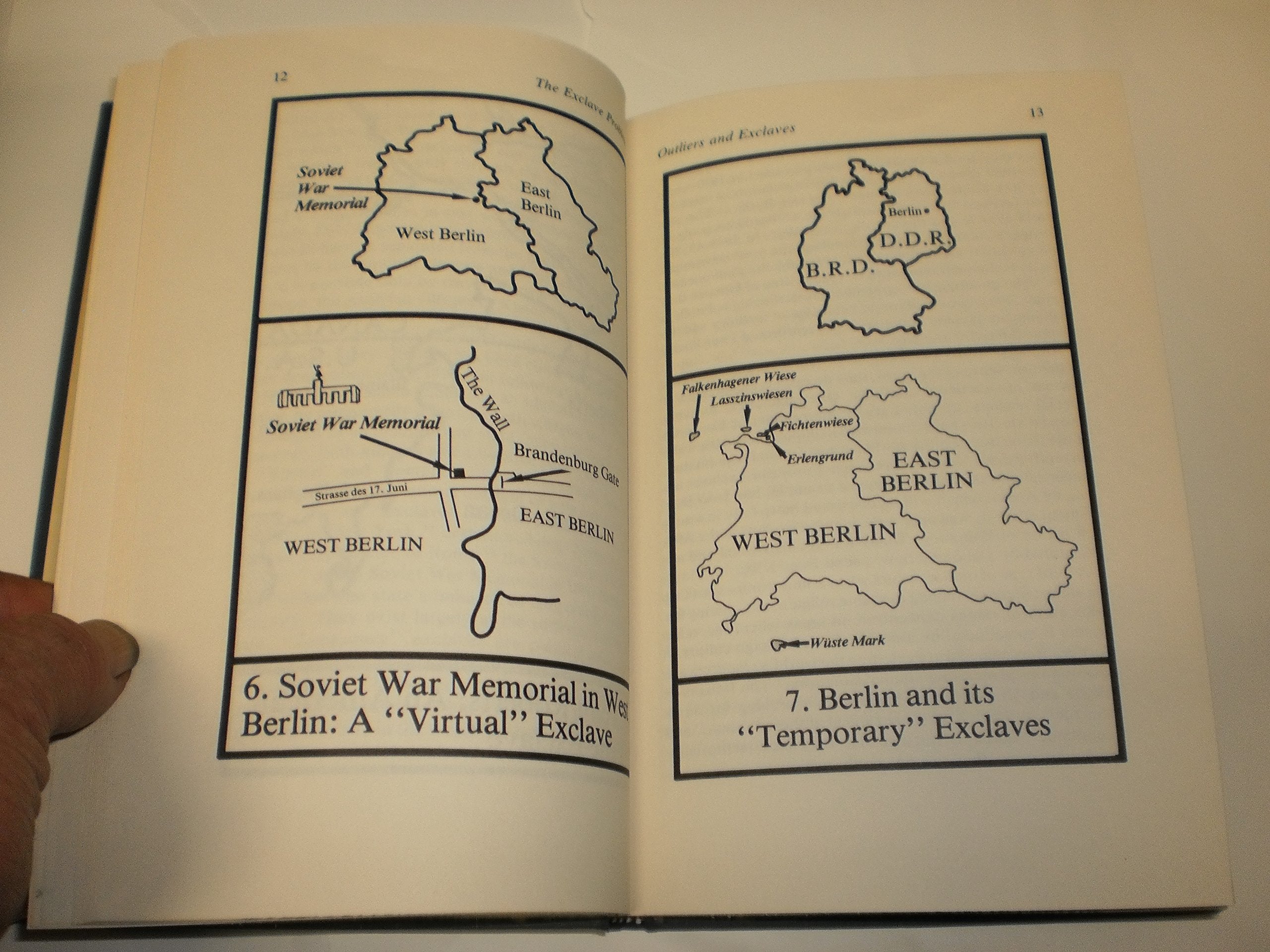 The exclave problem of Western Europe,New