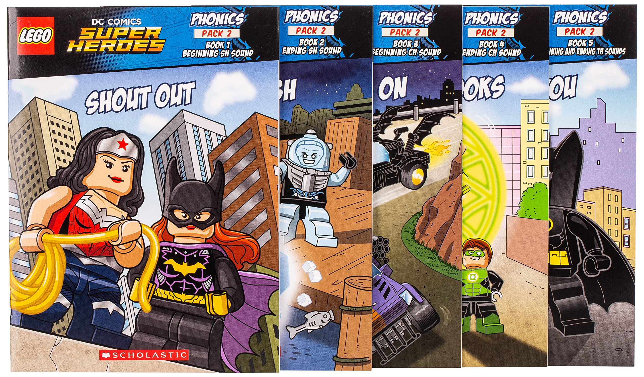 Phonics Pack 2 (Lego Dc Super Heroes),Used