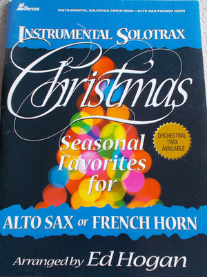 Instrumental Solotrax  Christmas: Seasonal Favorites For Alto Sax Or French Horn,New