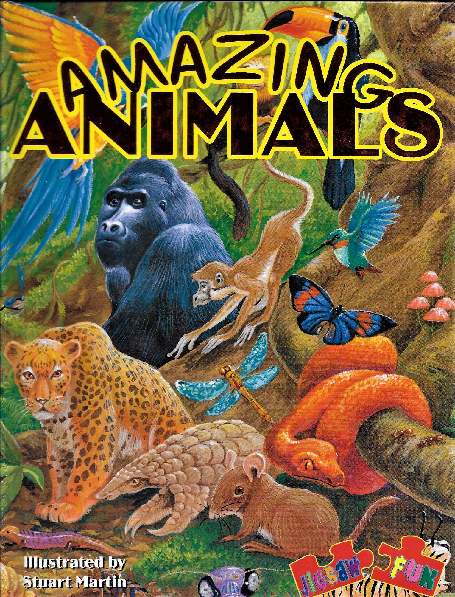 Amazing Animals Jigsaw Book,Used