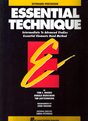 Essential Technique: Intermediate to Advanced Studies  Keyboard Percussion (Essential Elements),Used