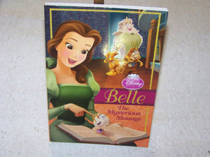 Belle: The Mysterious Message (Disney Princess Early Chapter Books),Used