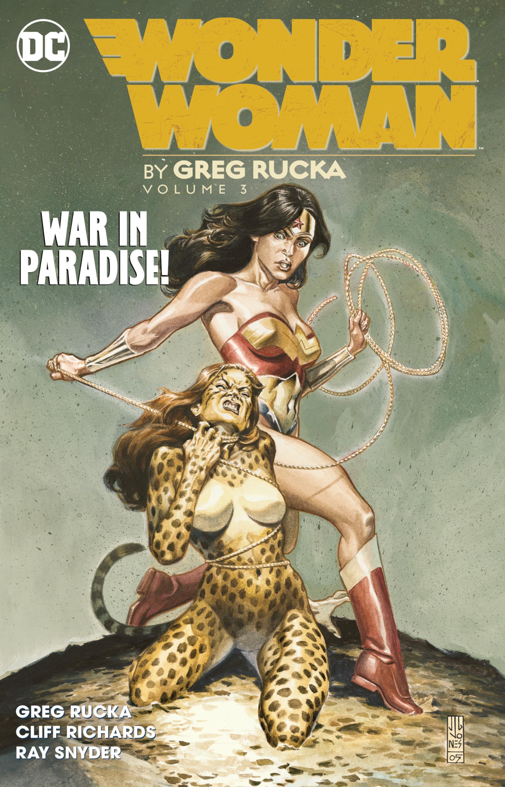 Wonder Woman War in Paradise!