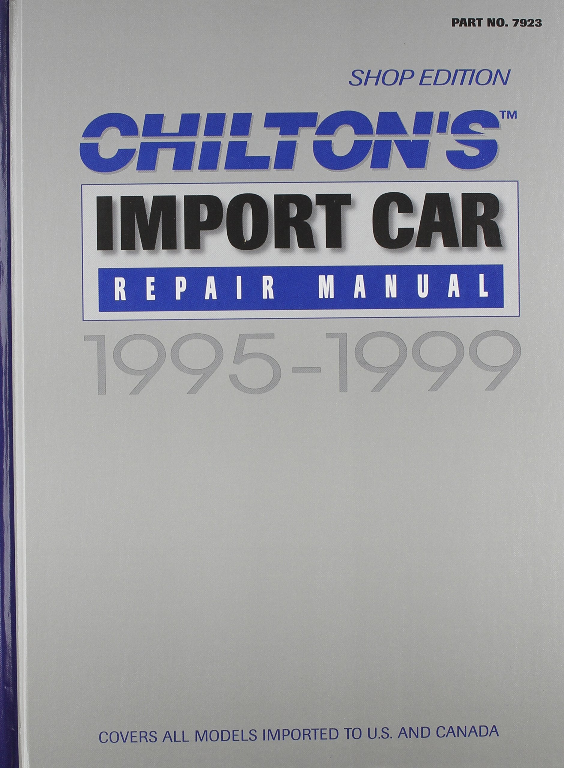 Import Car Repair Manual 19951999,Used