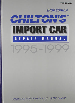 Import Car Repair Manual 19951999,Used