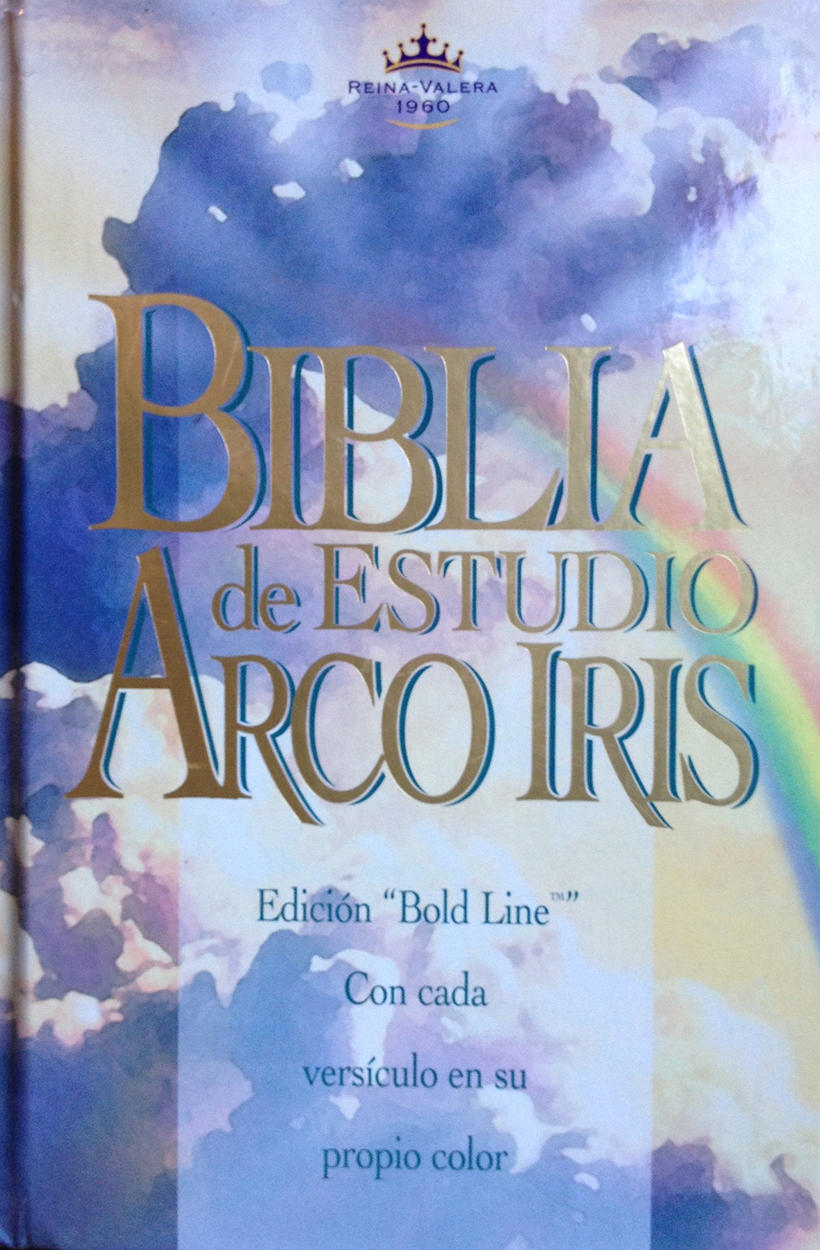 RVR 1960 Biblia de Estudio Arco Iris, tapa dura con ndice (Spanish Edition),Used