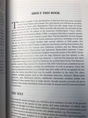 A Guide To The Identification And Natural History Of The Sparrows Of The United States And Canada,Used
