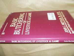 Basic butchering of livestock & game,Used