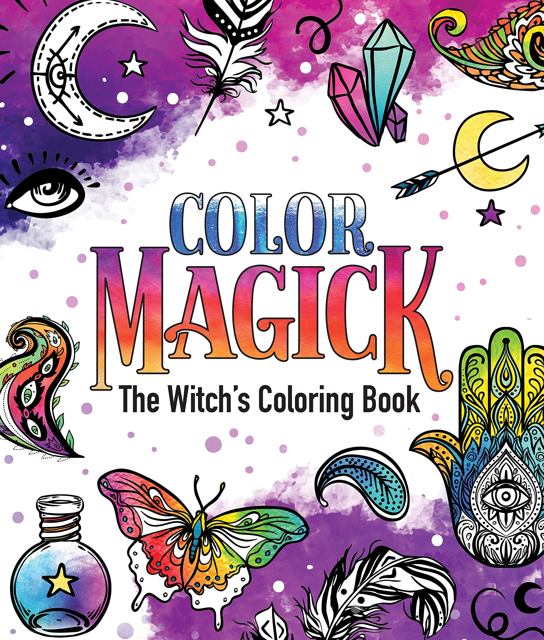Color Magick: The Witch's Coloring Book,Used