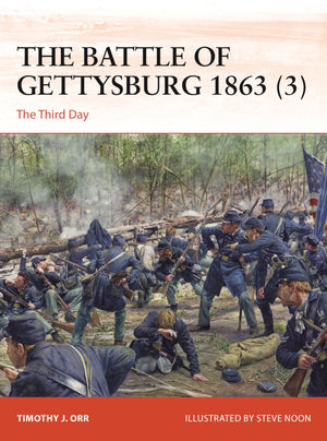 The Battle Of Gettysburg 1863 (3): The Third Day (Campaign, 403),Used