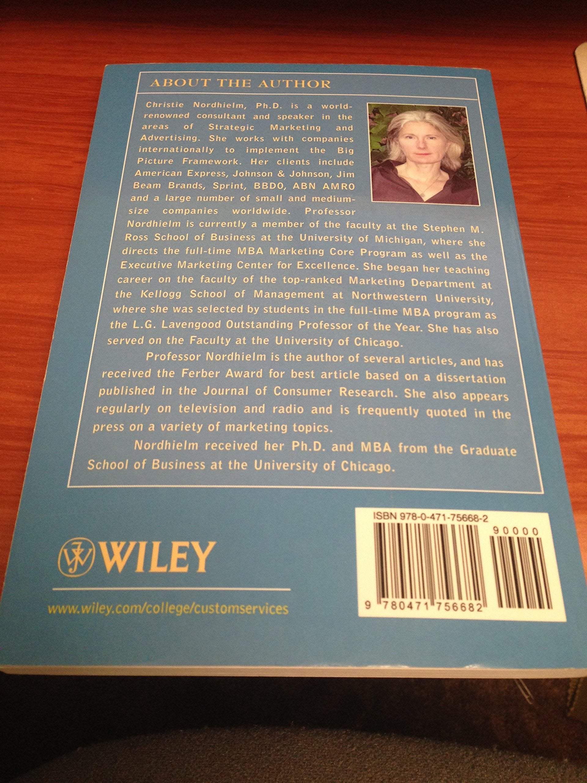 Marketing Management: The Big Picture,Used