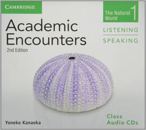 Academic Encounters Level 1 Class Audio CDs (2) Listening and Speaking,Used