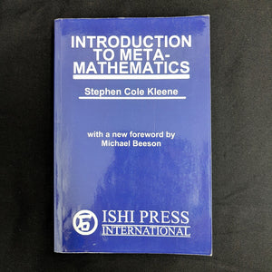 Introduction to Metamathematics,Used