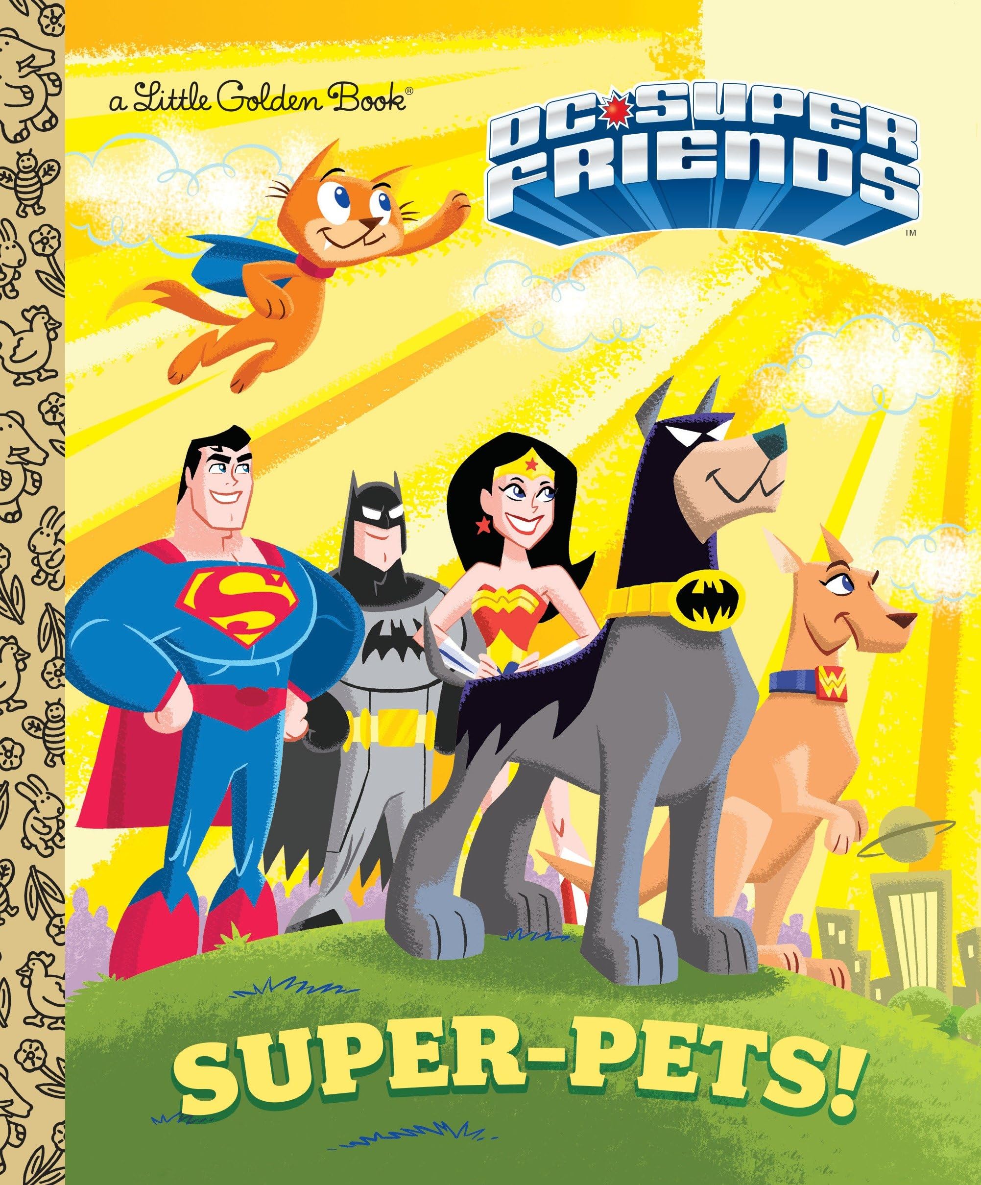 SuperPets! (DC Super Friends) (Little Golden Book),Used