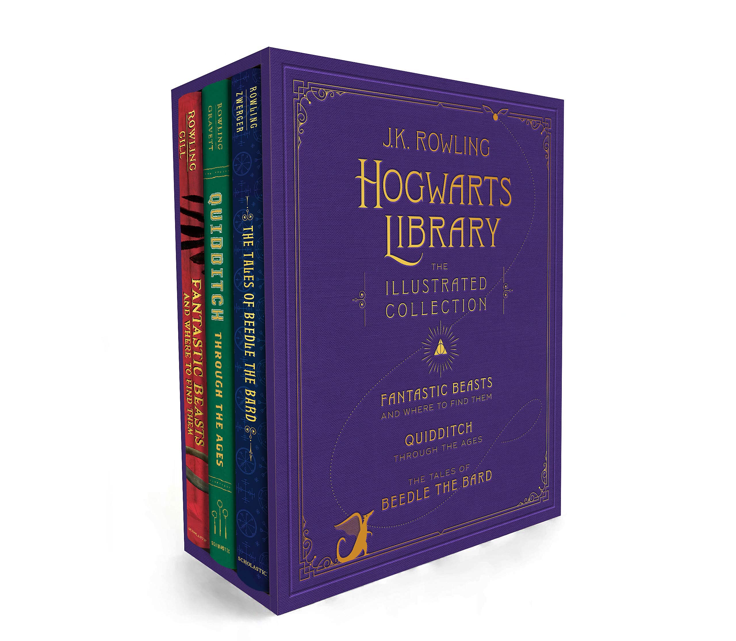Hogwarts Library: The Illustrated Collection (Harry Potter),Used