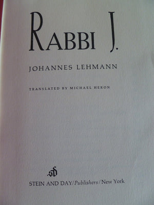 Rabbi J,Used
