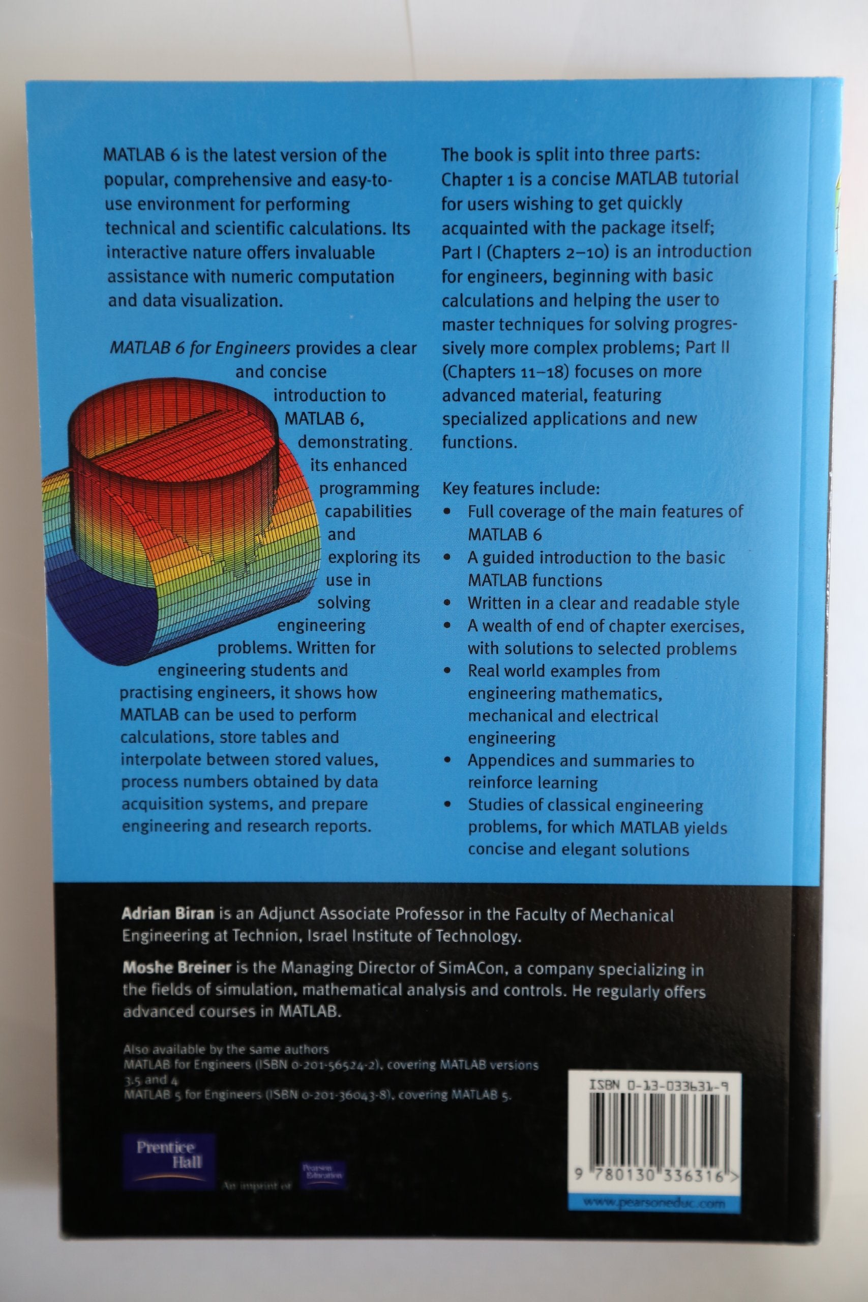 Matlab 6 for Engineers,Used