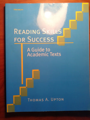 Reading Skills for Success: A Guide to Academic Texts,Used