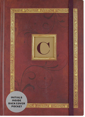 Antique Monogram Journal (Diary, Notebook),Used