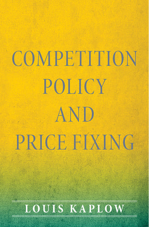 Competition Policy And Price Fixing,Used