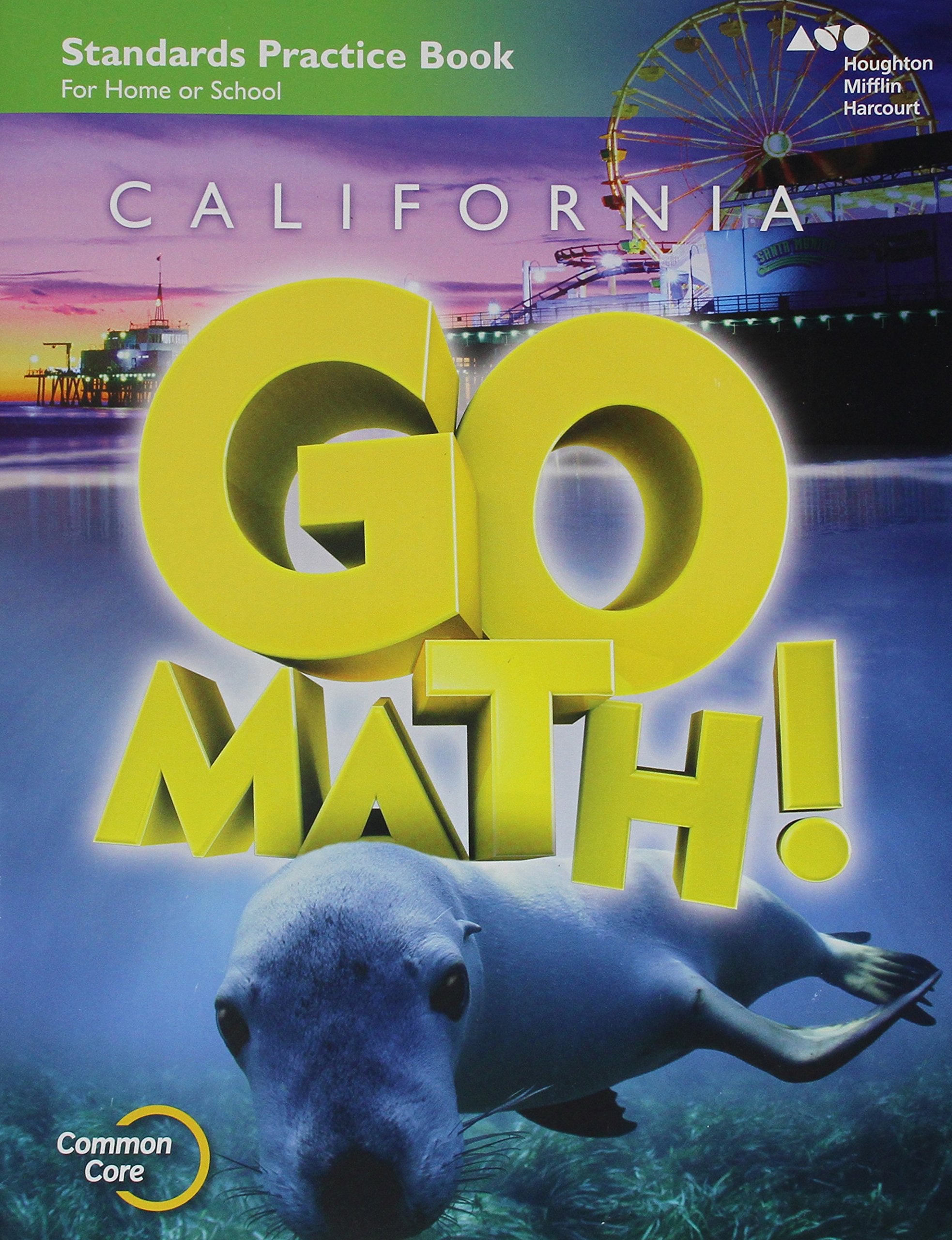 Practice Workbook Grade 1 (Houghton Mifflin Harcourt Go Math!),Used
