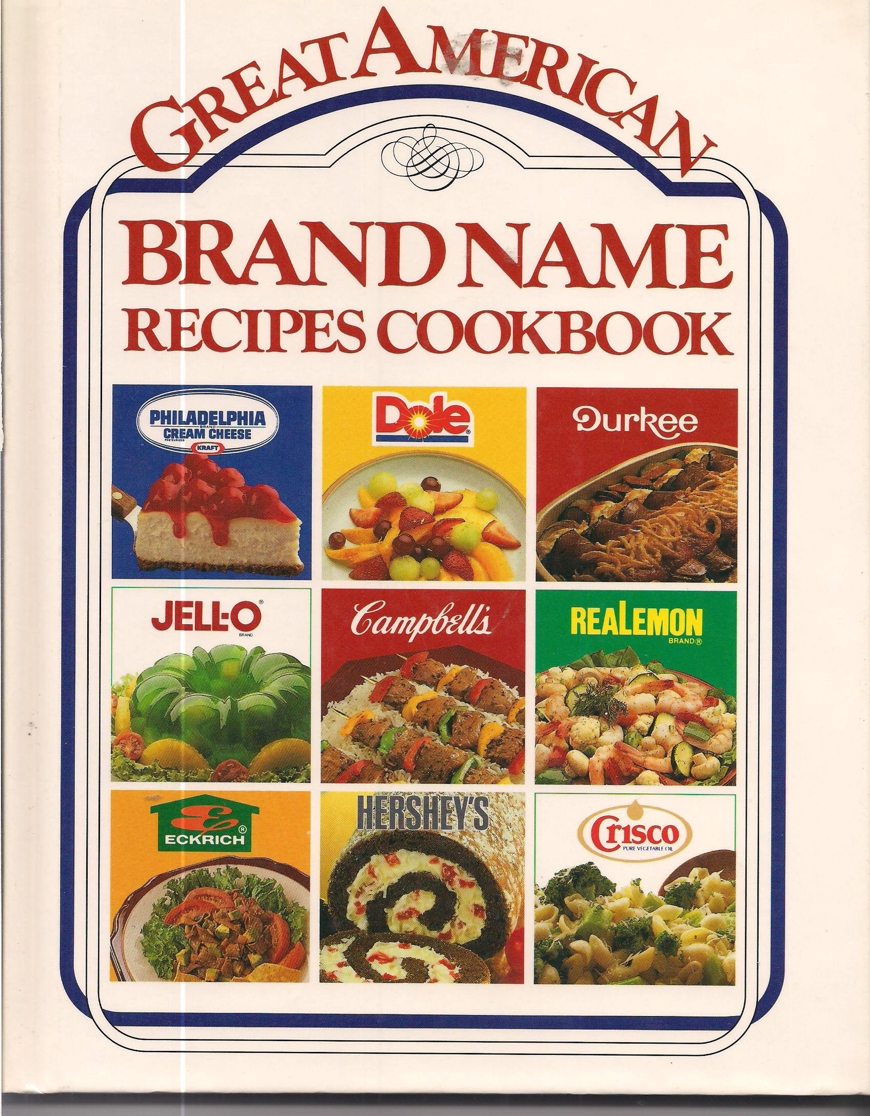 Great American Brand Name Recipe Cookbook,Used