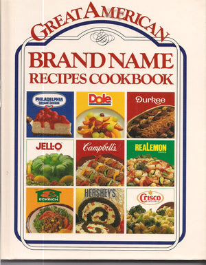Great American Brand Name Recipe Cookbook,Used