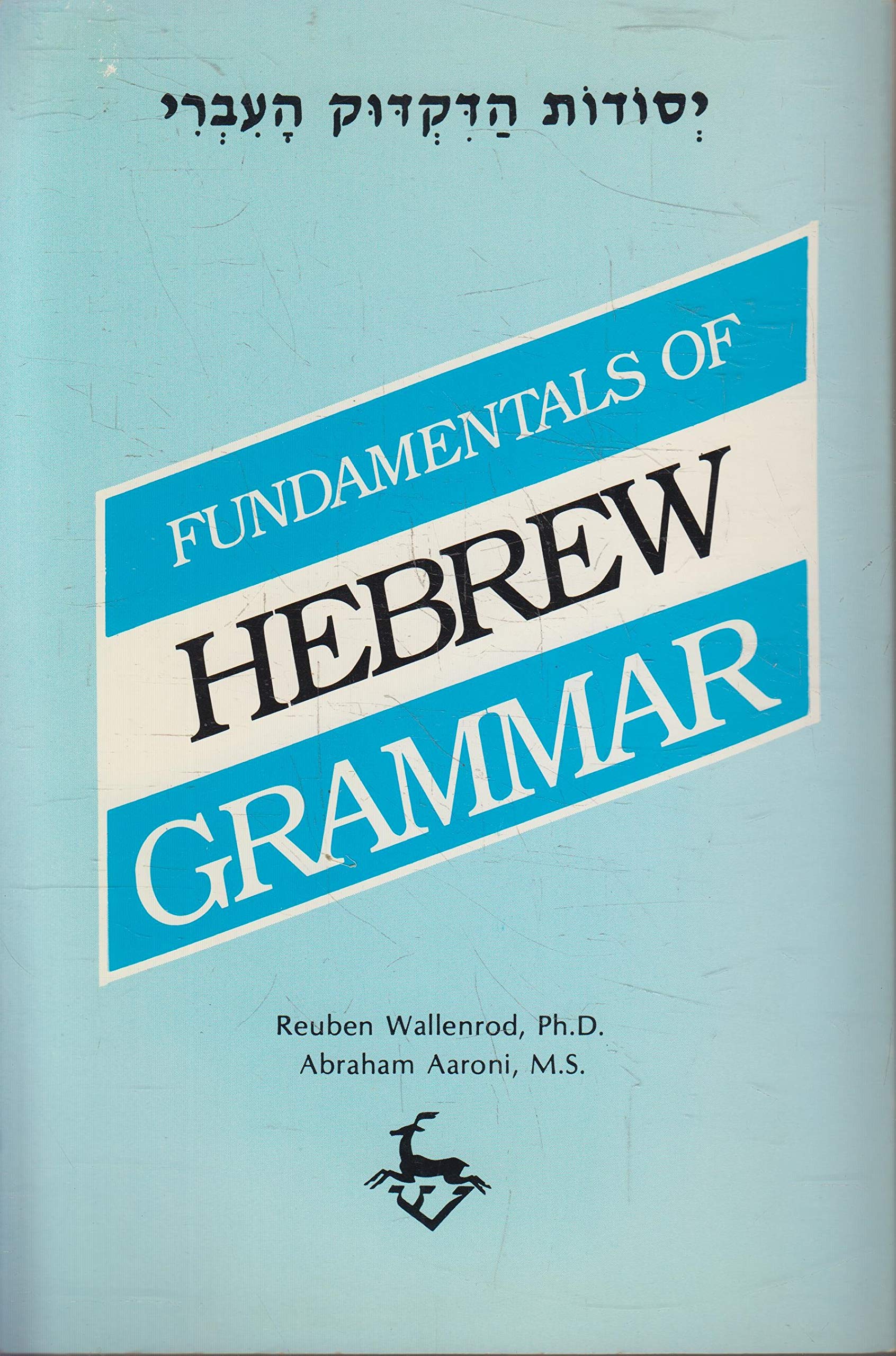 Fundamentals Of Hebrew Grammar
