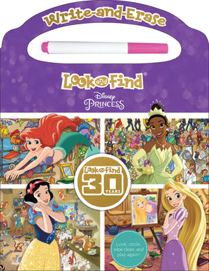 Disney Princess: Write and Ease Look and Find,Used