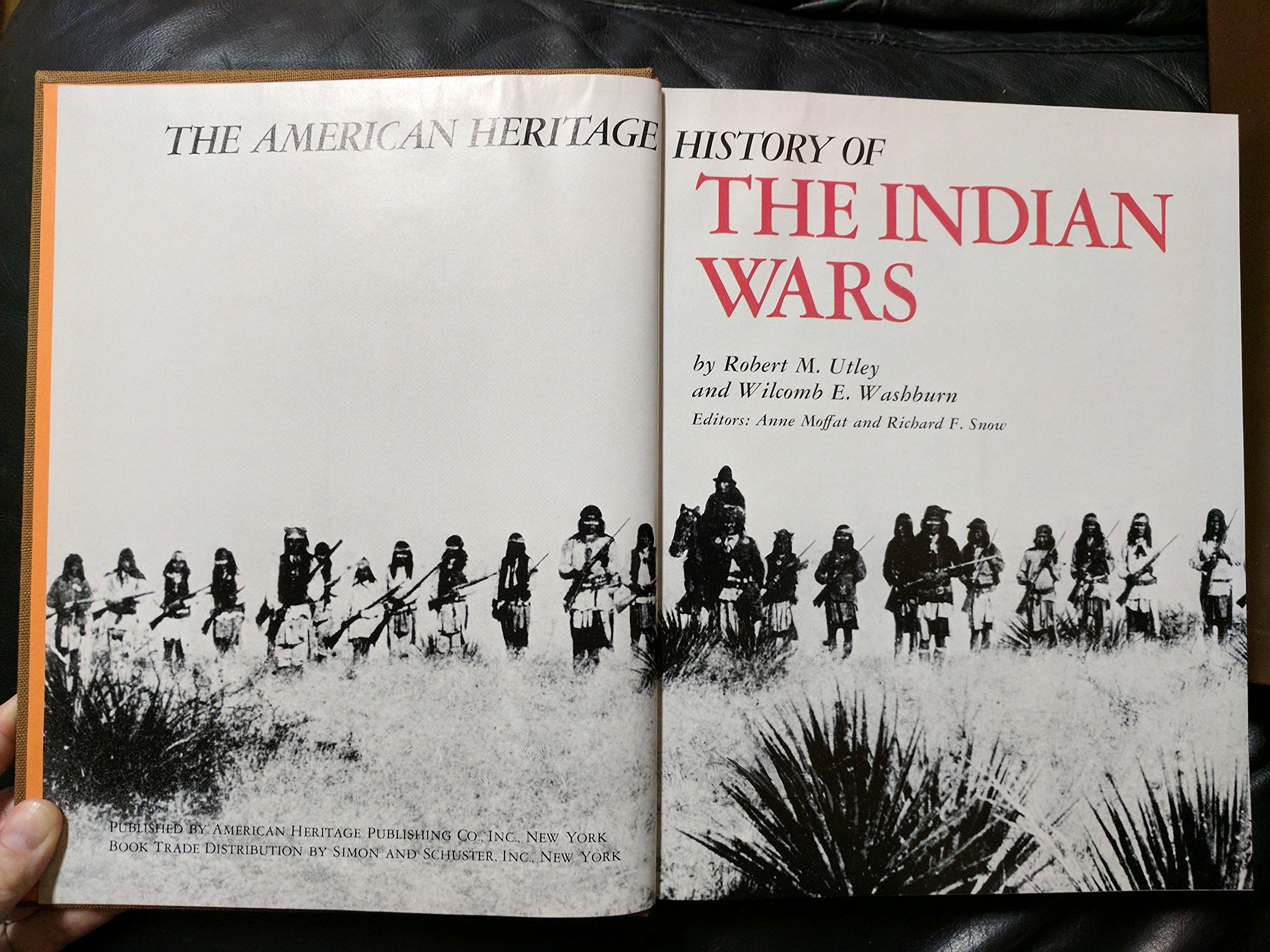 The American Heritage history of the Indian wars,Used