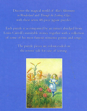 Alice in Wonderland Jigsaw Book: With Seven 48Piece Puzzles,Used