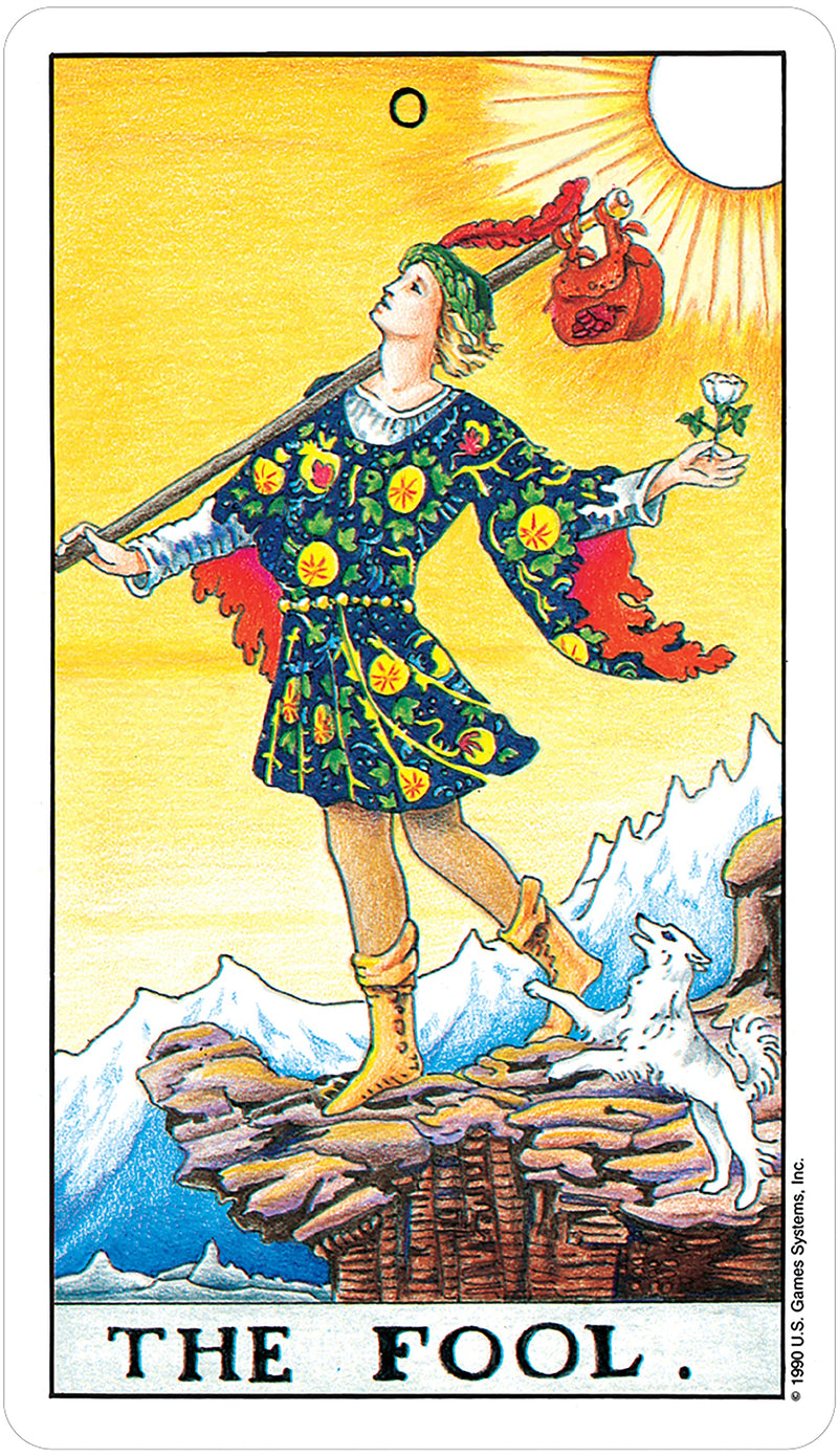 Universal Waite Tarot Deck/Book Set,Used