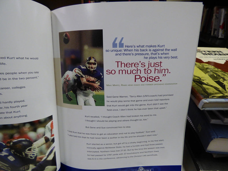 Kurt Warner: The Quarter Back (Sport Snaps),Used