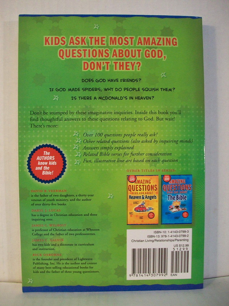 Amazing Questions Kids Ask about God (Questions Children Ask),Used