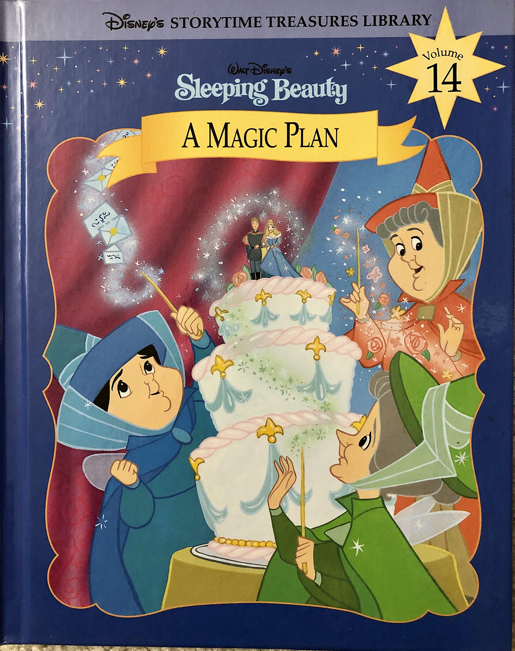 Sleeping Beauty: A Magic Plan (Disney'S Storytime Treasures Library),New